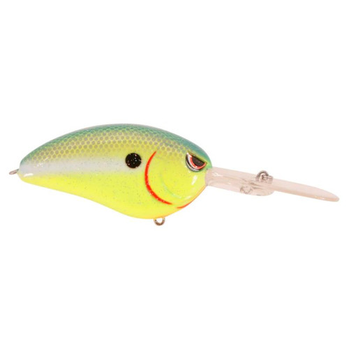 SPRO John Crews Little John DD 70 Extra Deep Diving Crankbait Chartreuse Nasty