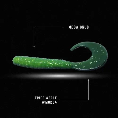 CRAPPIE MONSTER MEGGA GRUB 2 1/4IN 10PKFRIED APPLE