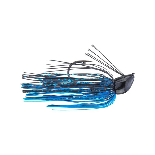Picasso AMart Hog Snatcher Flipping/Pitching Jig  3/8OZ  JIG 4/0   Black/Blue Shower