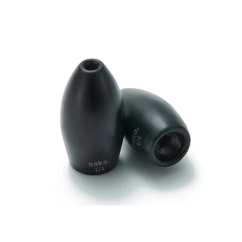 NAKO 200% Sensitive Tungsten Flipping Weights 5/16 oz (10 pack)  BLACK