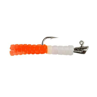 Lelands Lures Trout Magnet 9pc. WHITE/ORANGE