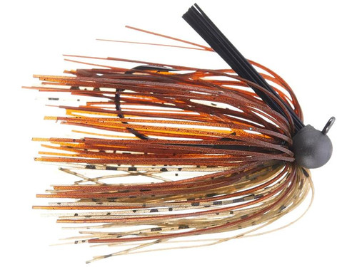 Queen Tackle Tungsten Finesse Peanut Football Jig 1/4oz  KJs Camo
