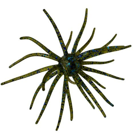 FishCo Okane 25mm: Green Pumpkin Blue