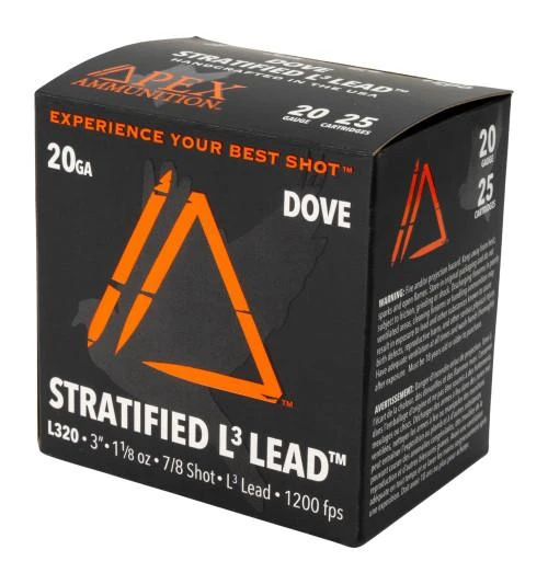 APEX AMMO 20G 3 1-1/8 7/8 25/10
