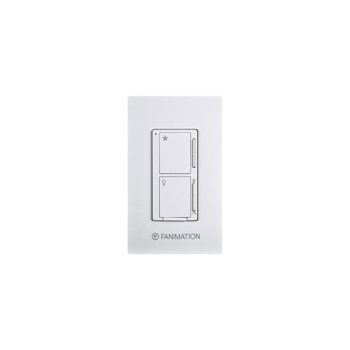 Wall Control - Fan 3 Speeds and CCT Light - WH
