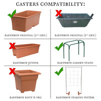 EarthBox Caster Kit
