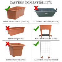 EarthBox Caster Kit