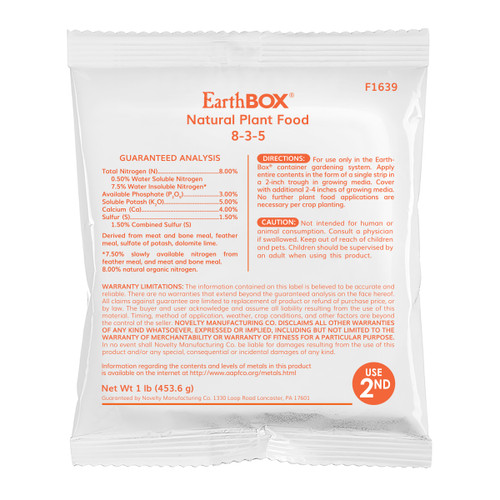 EarthBox Planting Kit Fertilizer & Potting Soil Mix