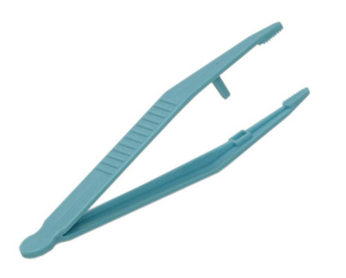 Amtech Basic First Aid Plastic Tweezers/Forceps 110mm