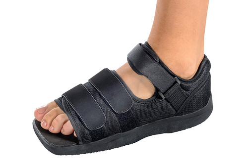 Ortholife Medical Surgical Squared Toe Post Op Shoe Womens Large