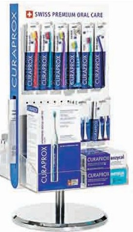 Curaprox Rotating Table Display