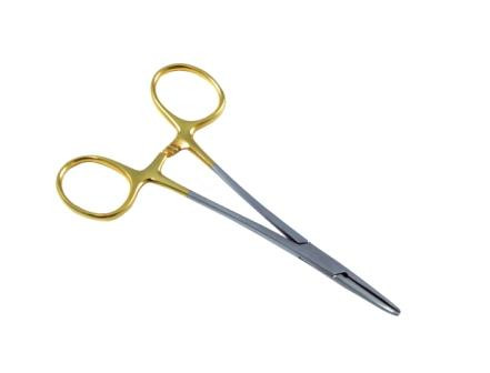 Amtech Mosquito Forceps Straight Reusable 12.5cm