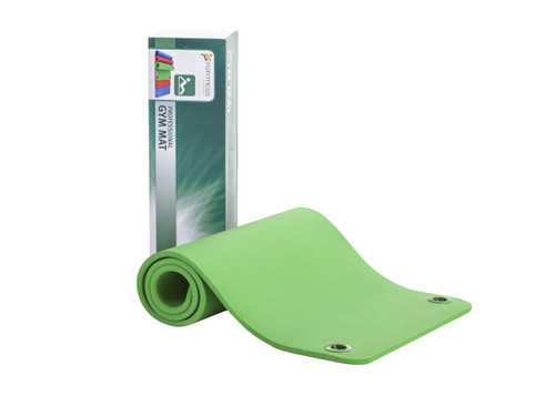 Fortress Professional Gym Mat - Green 180 x 60cm