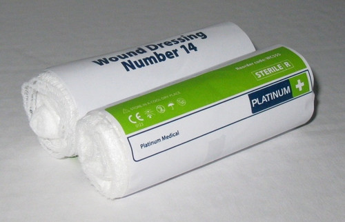 Platinum Wound Dressing Medium Size 12cm x 12cm (No. 14) **Shortdated/EXPIRED/CLEARANCE**
