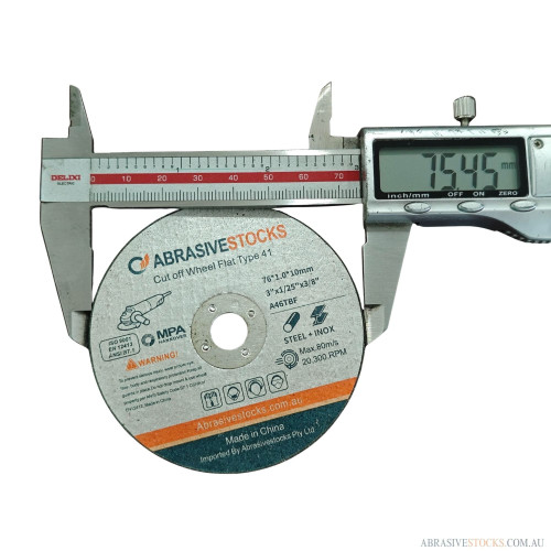 PRESALE-75×1.0mm Metal & Stainless Steel Cutting Disc