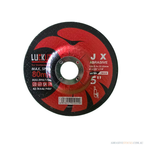 125×2.5×22.23mm Cutting & Grinding Disc (2-in-1) – For Metal & Stainless Steel