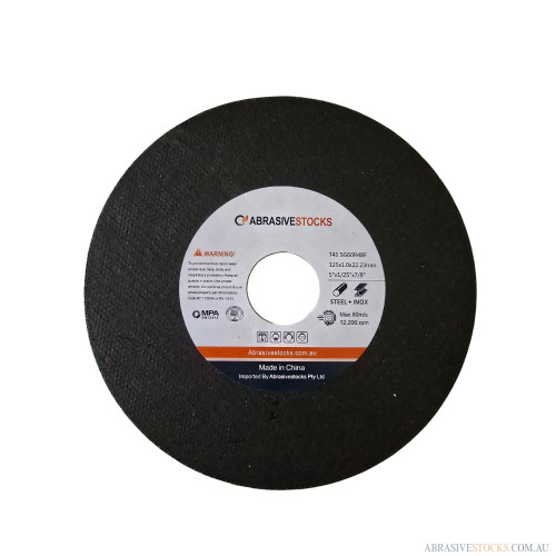 SG Premium Thin Cutting Disc 125×1.0×22.23mm (Steel + Inox)