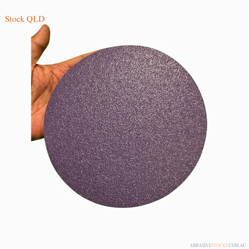 180mm Ceramic Hook & Loop Sanding Disc 80 Grit 10 pack