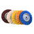 8" 200mm Airway Buffing Wheel 5-Piece Polishing Kit | Non-Woven & Cotton Wheels | Metal, Stainless Steel & Aluminium