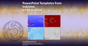 PowerPoint Templates from Indezine - 030 Designs 0726 to 0750