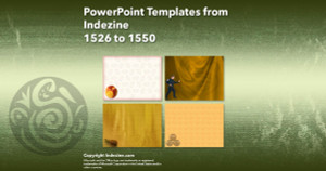 PowerPoint Templates from Indezine - 062 Designs 1526 to 1550