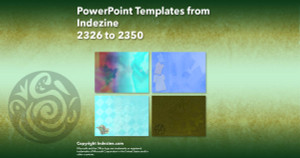 PowerPoint Templates from Indezine - 094 Designs 2326 to 2350