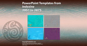 PowerPoint Templates from Indezine - 115 Designs 2851 to 2875