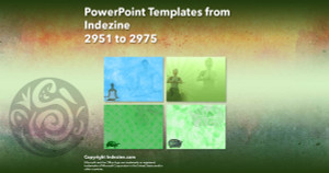 PowerPoint Templates from Indezine - 119 Designs 2951 to 2975