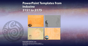 PowerPoint Templates from Indezine - 127 Designs 3151 to 3175