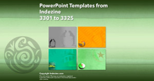 PowerPoint Templates from Indezine - 133 Designs 3301 to 3325