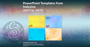 PowerPoint Templates from Indezine - 139 Designs 3451 to 3475