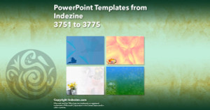 PowerPoint Templates from Indezine - 151 Designs 3751 to 3775