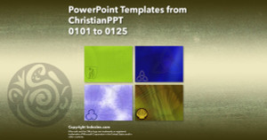 PowerPoint Templates from ChristianPPT - 005 Designs 0101 to 0125