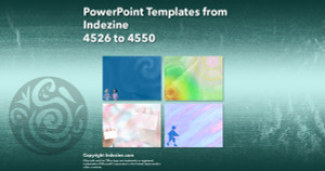 PowerPoint Templates from Indezine - 182 Designs 4526 to 4550