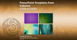 PowerPoint Templates from Indezine - 214 Designs 5326 to 5350