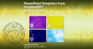 PowerPoint Templates from ChristianPPT - 036 Designs 0876 to 0900