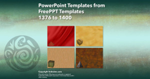 PowerPoint Templates from FreePPT - 056 Designs 1376 to 1400