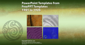 PowerPoint Templates from FreePPT - 077 Designs 1901 to 1925