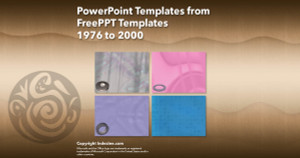 PowerPoint Templates from FreePPT - 080 Designs 1976 to 2000