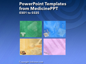 PowerPoint Templates from MedicinePPT - 013 Designs 0301 to 0325
