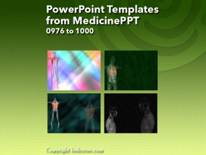 PowerPoint Templates from MedicinePPT - 040 Designs 0976 to 1000