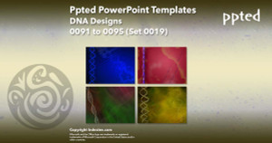 Ppted PowerPoint Templates 019 - DNA Designs