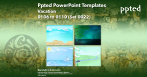 Ppted PowerPoint Templates 022 - Vacation