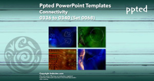 Ppted PowerPoint Templates 068 - Connectivity