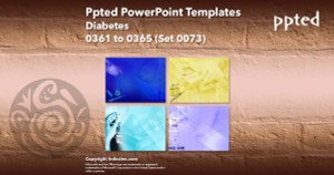 Ppted PowerPoint Templates 073 - Diabetes
