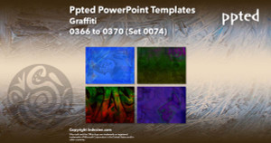 Ppted PowerPoint Templates 074 - Graffiti