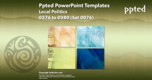 Ppted PowerPoint Templates 076 - Local Politics