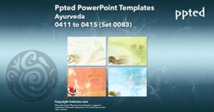 Ppted PowerPoint Templates 083 - Ayurveda