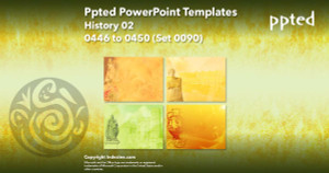 Ppted PowerPoint Templates 090 - History 02