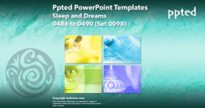 Ppted PowerPoint Templates 098 - Sleep and Dreams